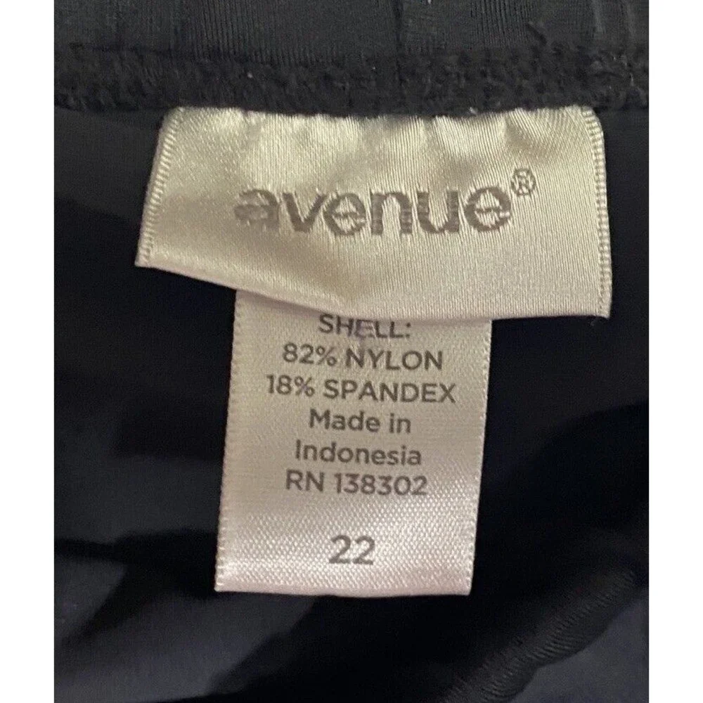 AVENUE Womes Swim Shorts Swimsuit Bottoms w/ Built In Bikini Size 22 - Picture 5 of 6